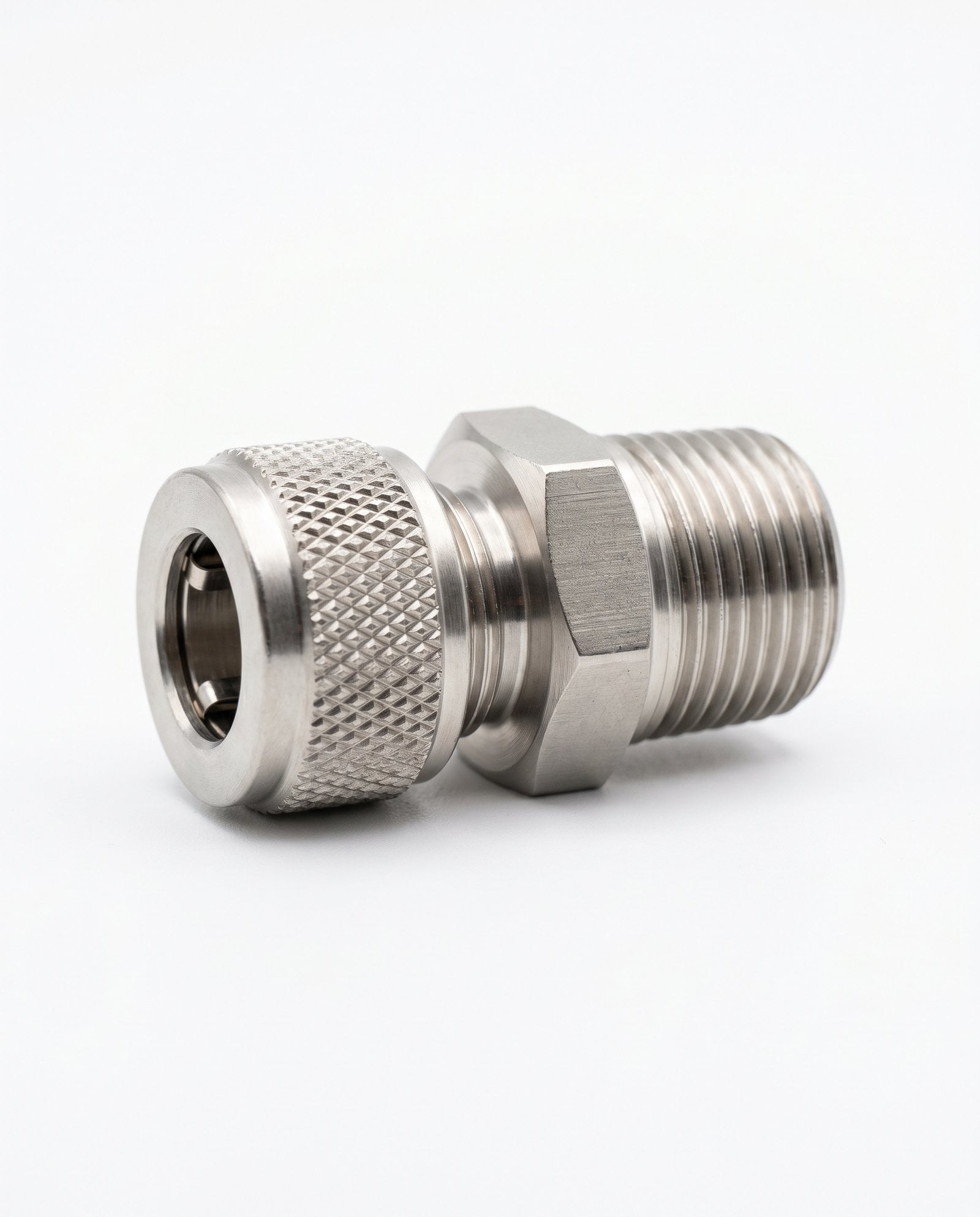 Swagelok SS-810-1-8 316 stainless steel tube-to-male NPT connector, 1/2 inch tube OD by 1/2 inch male NPT