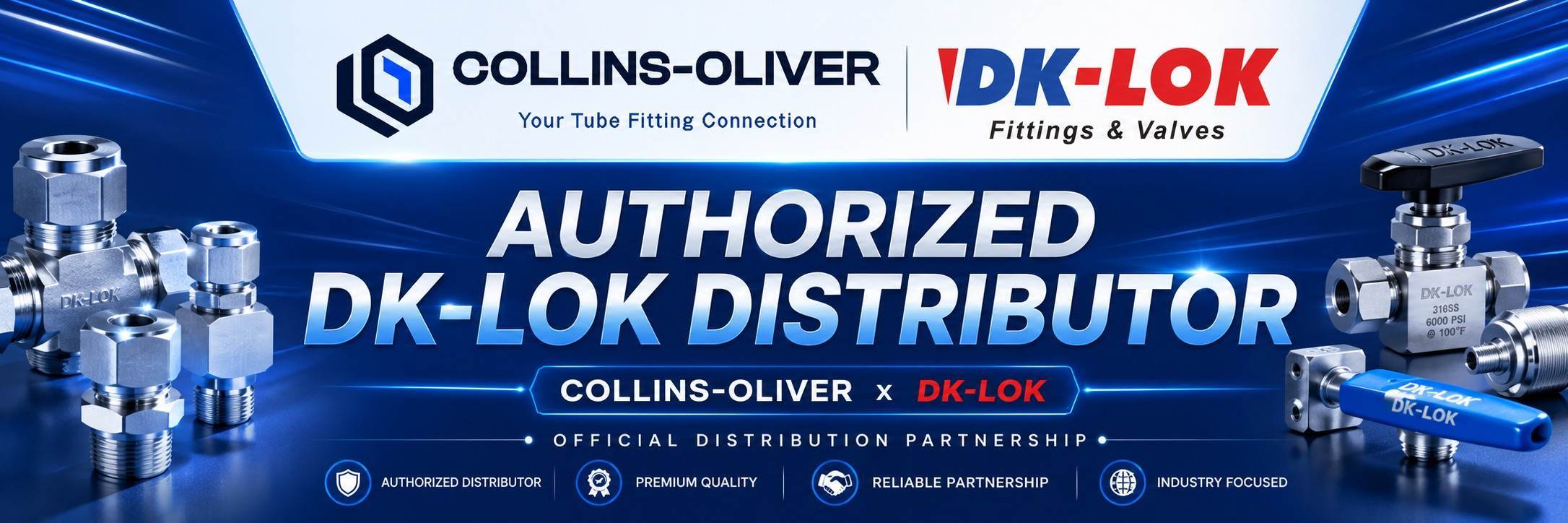 Collins Oliver partners with DK LOK