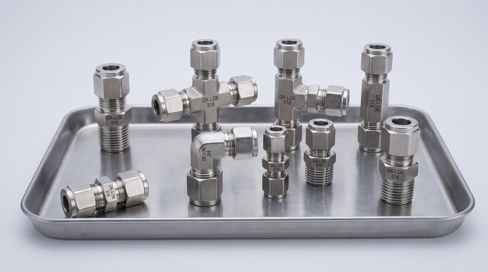 DK-LOK fitting type codes