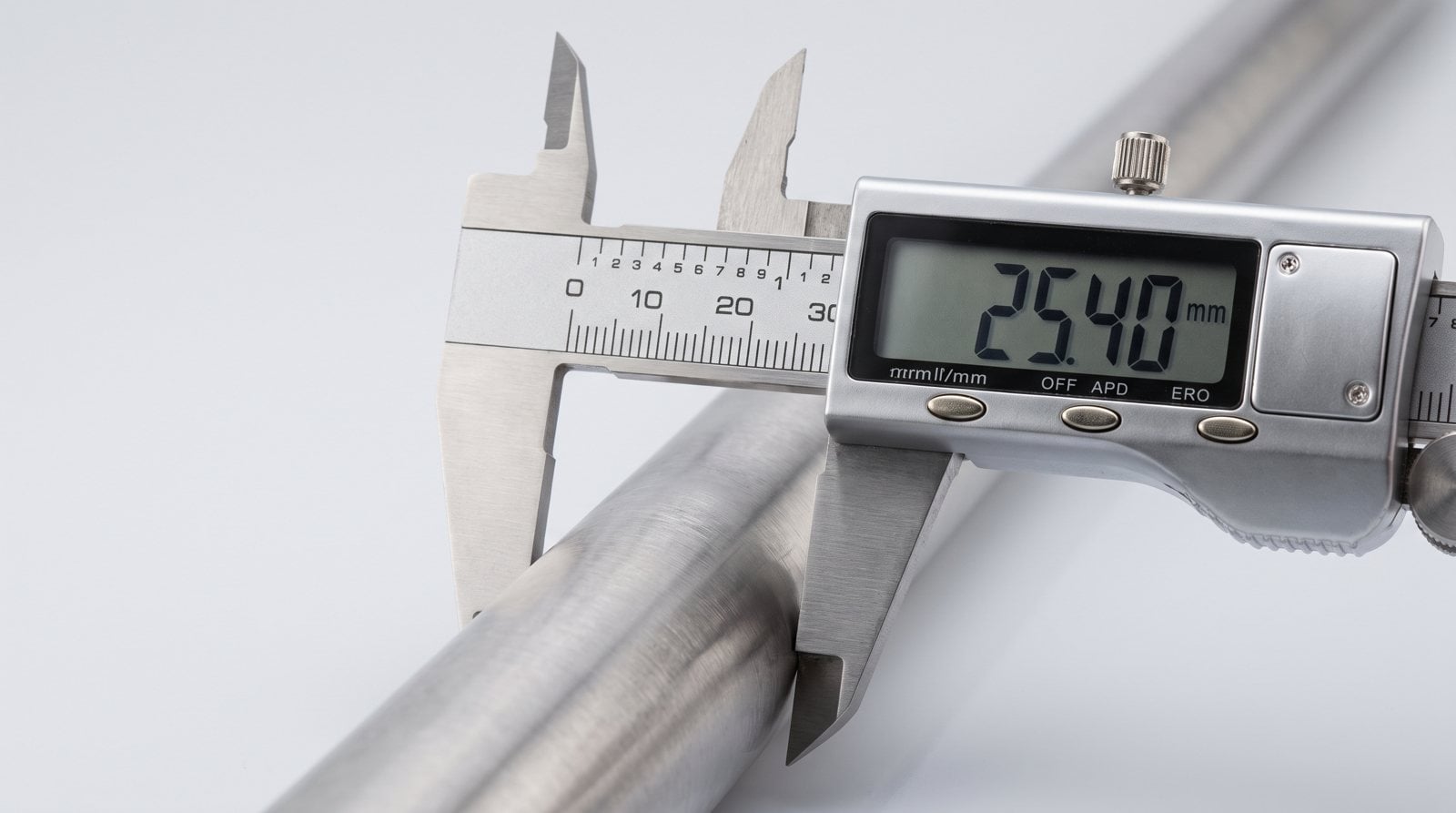 measuring tube for fitting