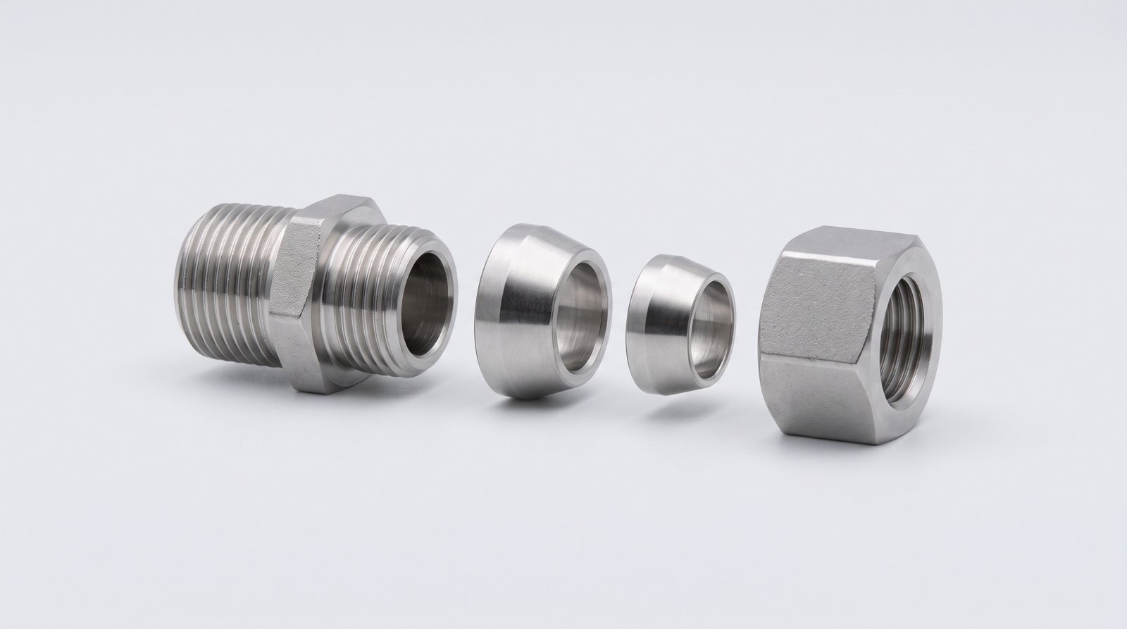 twin-ferrule tube fitting design